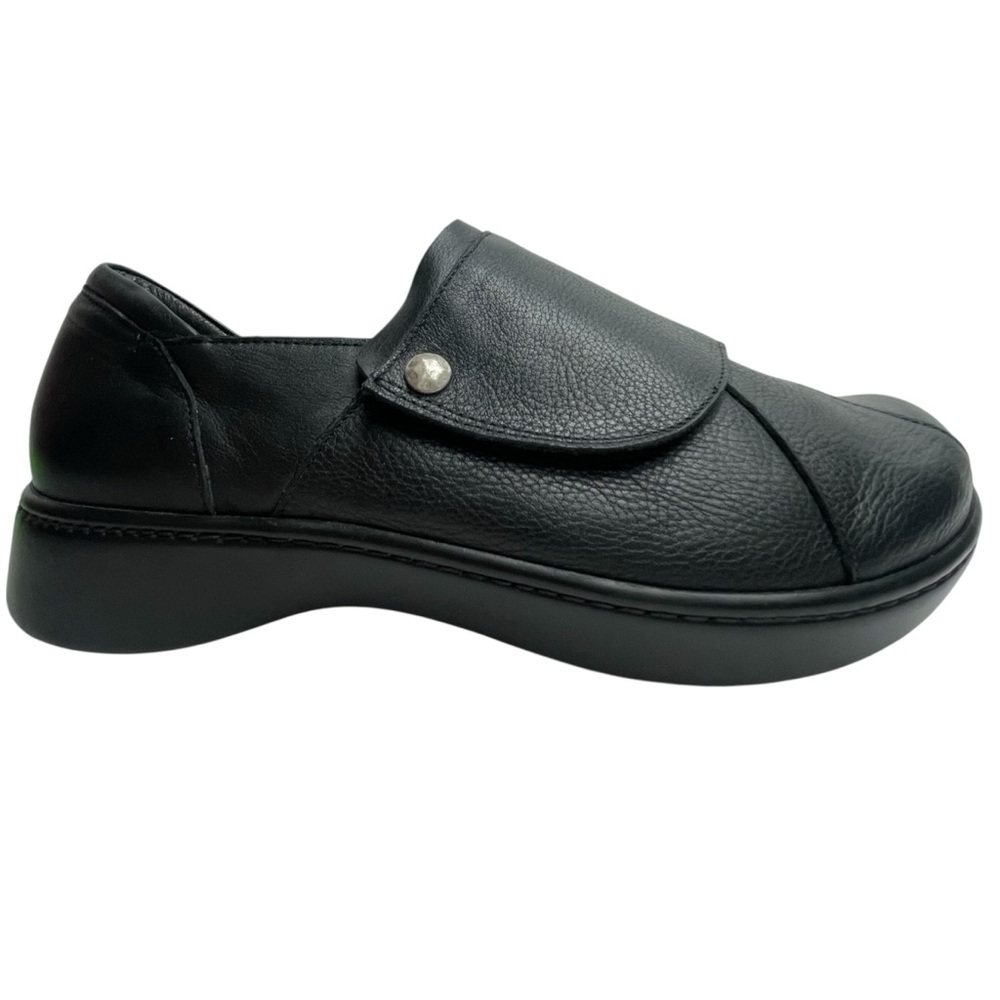 NAOT Lagoon Black Leather NWOB Shell Collection Orothic Comfort Shoe EU 41 US 10